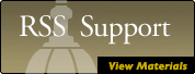 RSS Support link