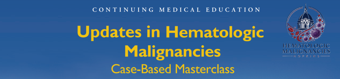 Updates in Hematologic Malignancies 2026 Banner
