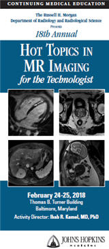 18th Annual Hot Topics in MR Imaging for the Technologist Banner