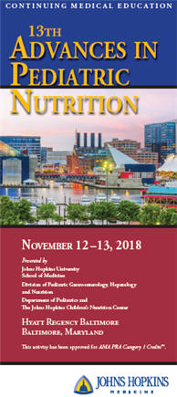 80045009 - 13th Advances in Pediatric Nutrition Banner