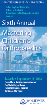 Sixth Annual Mastering Children’s Orthopaedics Banner