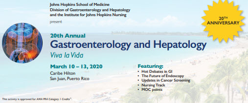 20th Annual Gastroenterology and Hepatology: Viva la Vida Banner