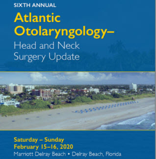 Sixth Annual Atlantic Otolaryngology-Head and Neck Surgery Update Banner