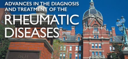 18th Annual Advances in the Diagnosis and Treatment of the Rheumatic Diseases Banner