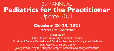 36th Annual Pediatrics for the Practitioner: Update 2021 Banner