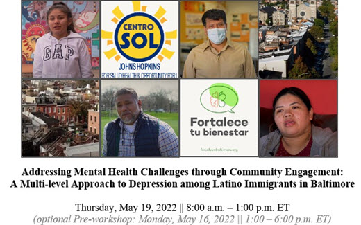 Addressing Mental Health Challenges through Community Engagement: A Multi-level Approach to Depression among Latino Immigrants in Baltimore Banner