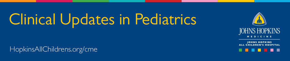 JHACH Clinical Updates in Pediatrics: Practical Topics in Pediatric Emergency Medicine Banner